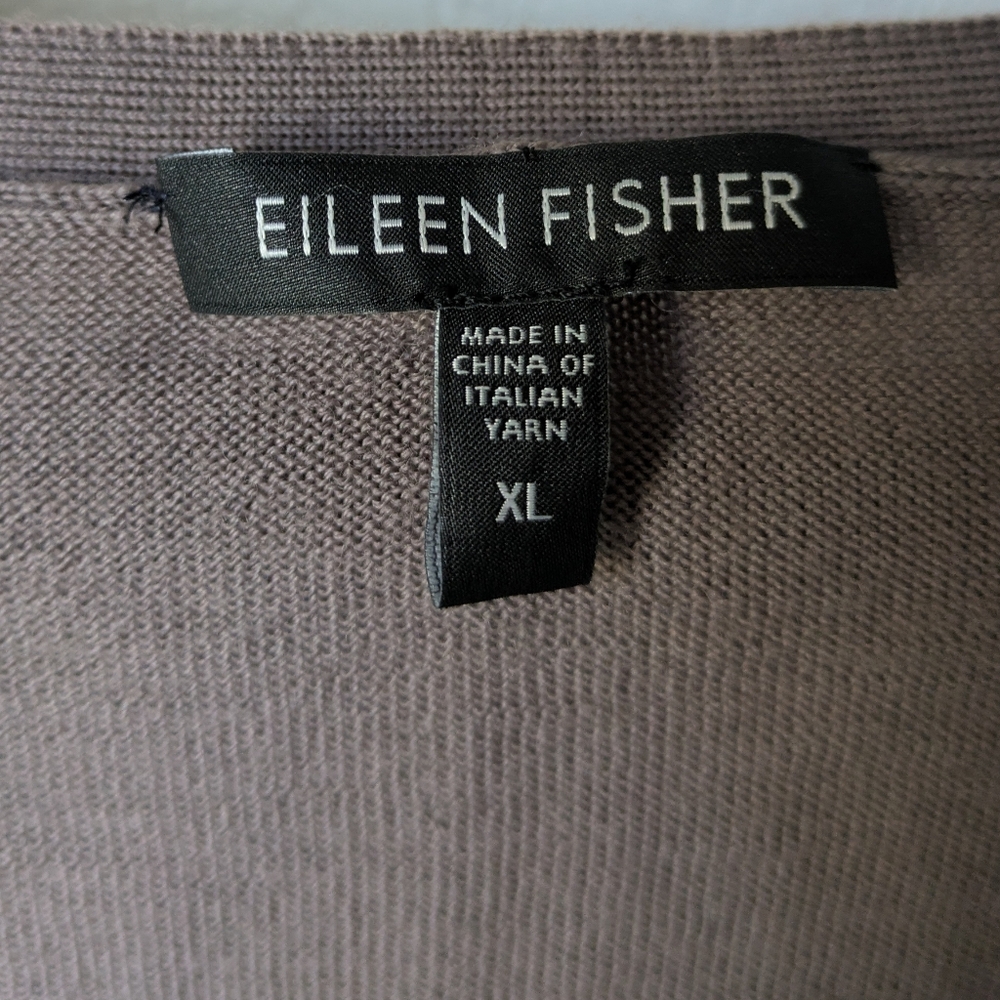 Eileen Fisher Women's Sparkling Sequin Knit Tank Top - Size XL - Picture 3 of 3